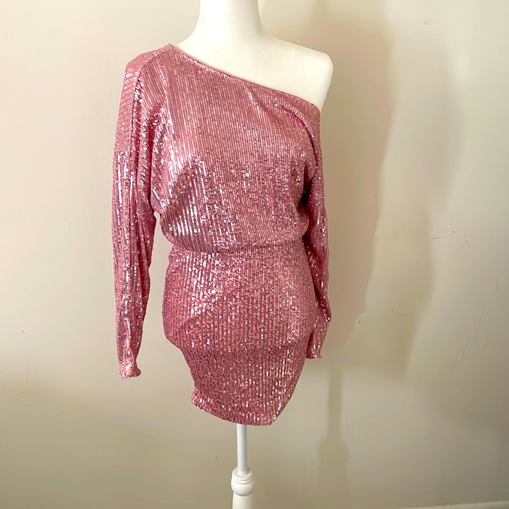 Pink Fashion Nova Short Dress